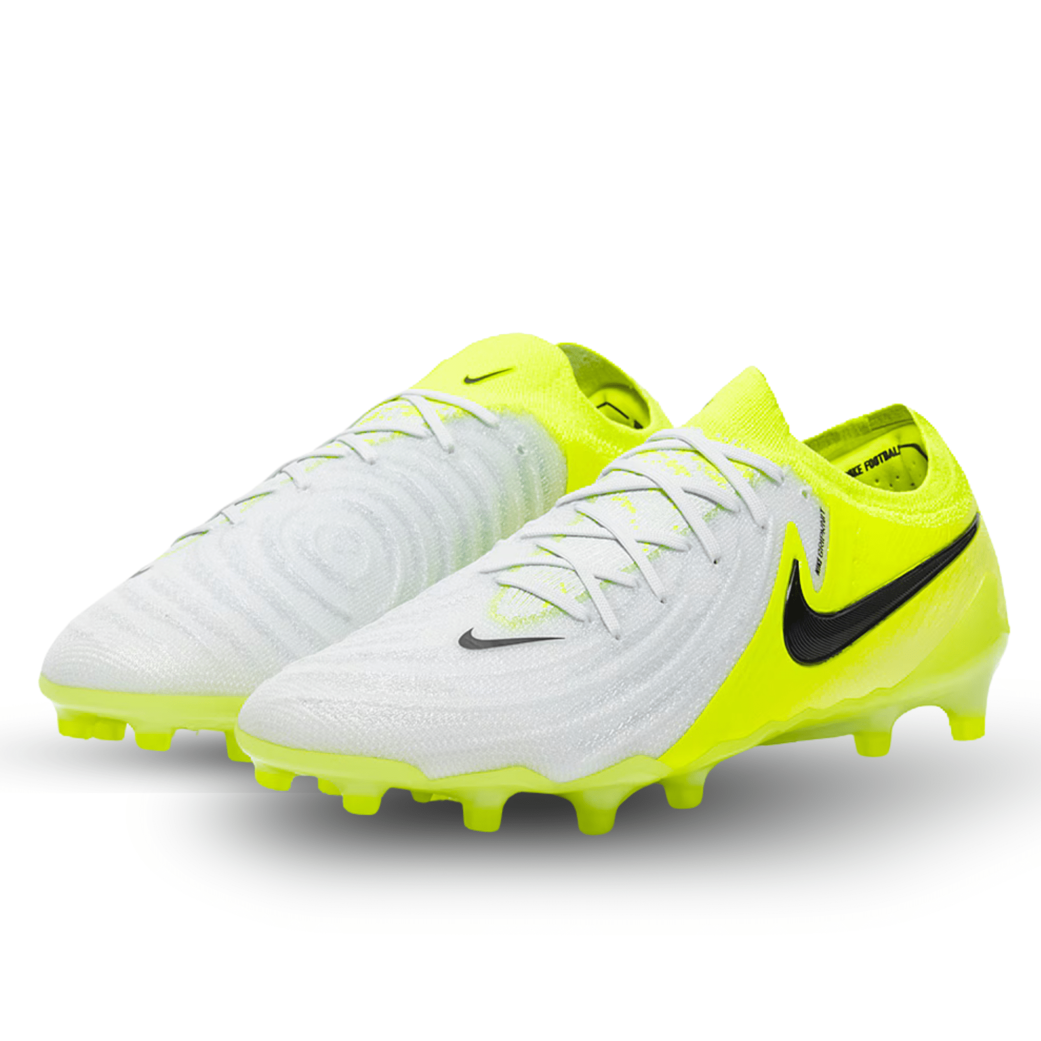 Nike Phantom GX II Elite AG-Pro Soccer Cleats (Metallic Silver/Black-V