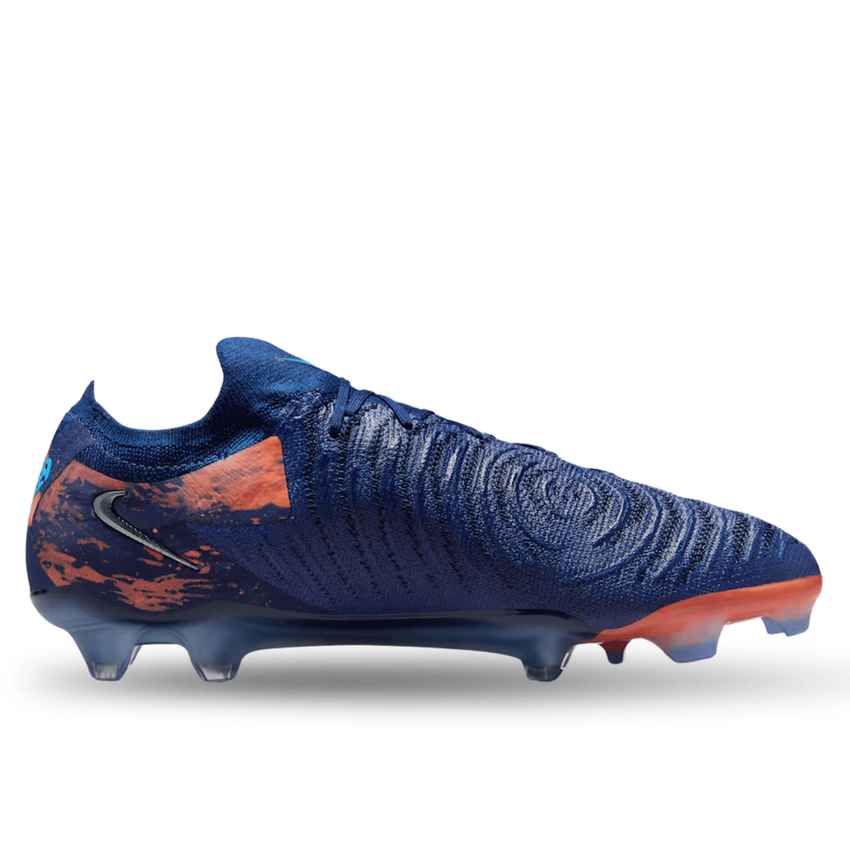 Nike Phantom GX II Elite Erling Haaland FG Soccer Cleats (Blue Void/Chrome) | SoccerWearhouse