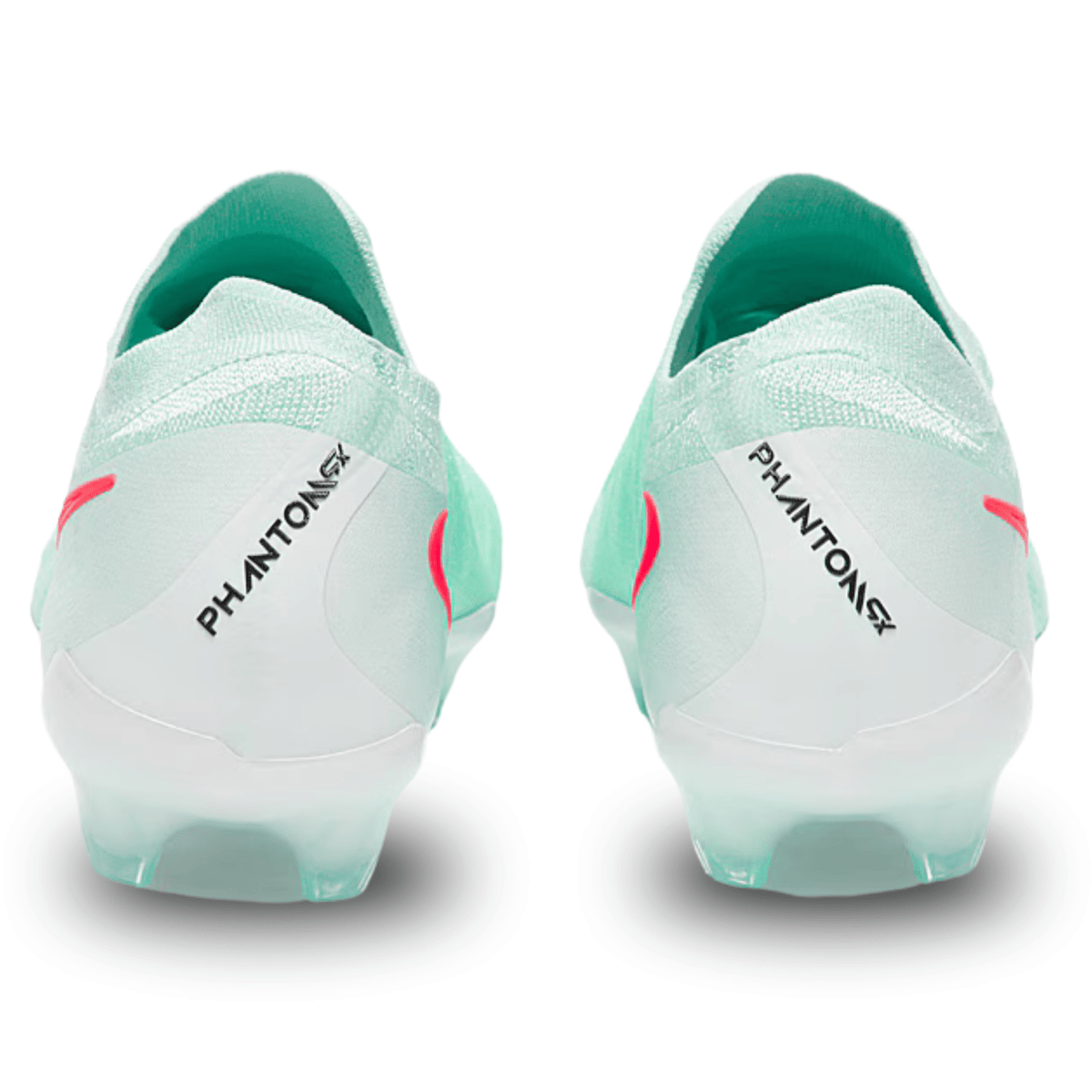 Nike Phantom GX II Elite FG Soccer Cleats (Mint/Atomic Red - Off Noir) | SoccerWearhouse