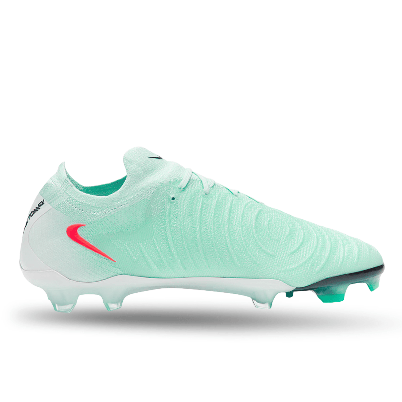 Nike Phantom GX II Elite FG Soccer Cleats (Mint/Atomic Red - Off Noir) | SoccerWearhouse