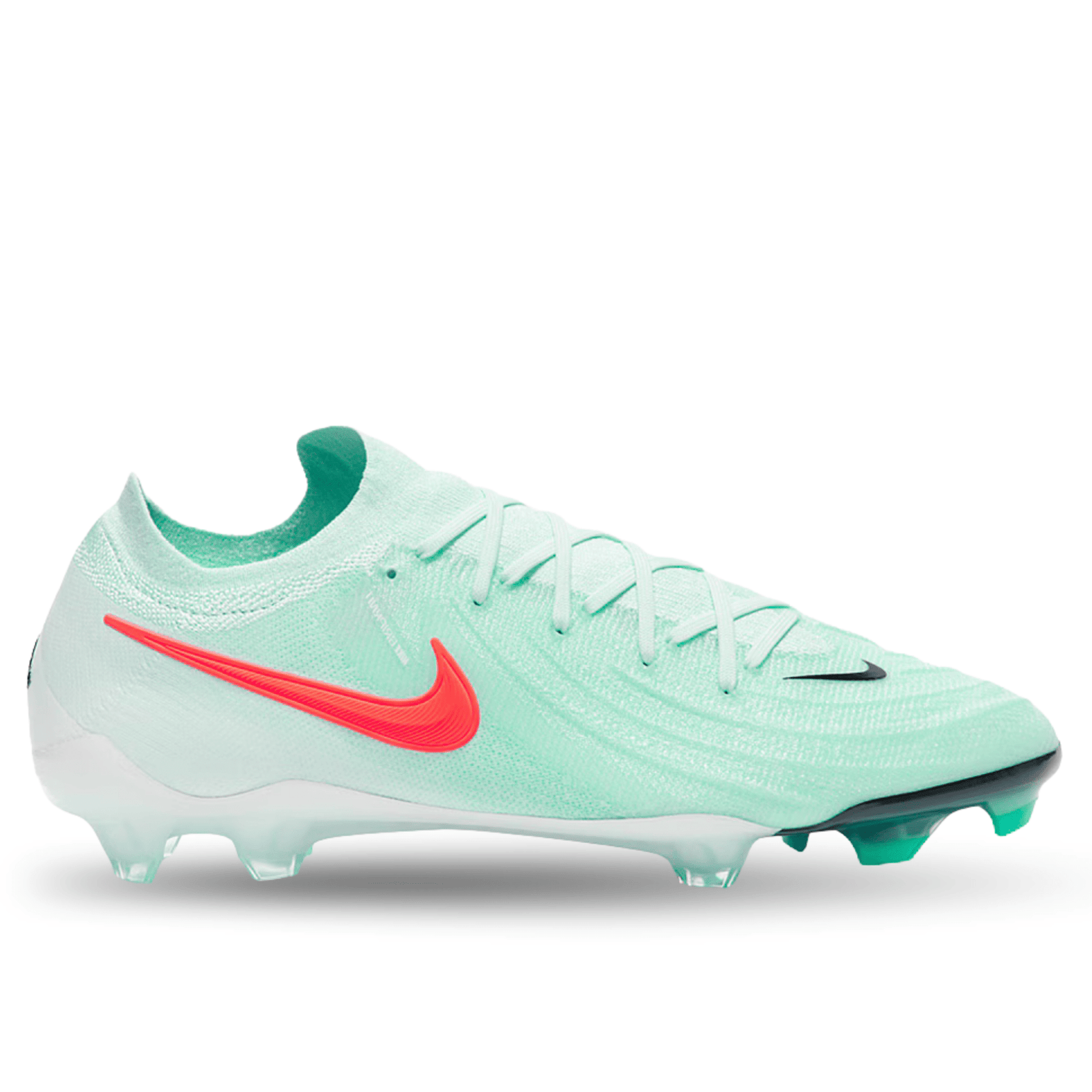 Nike Phantom GX II Elite FG Soccer Cleats (Mint/Atomic Red - Off Noir) | SoccerWearhouse