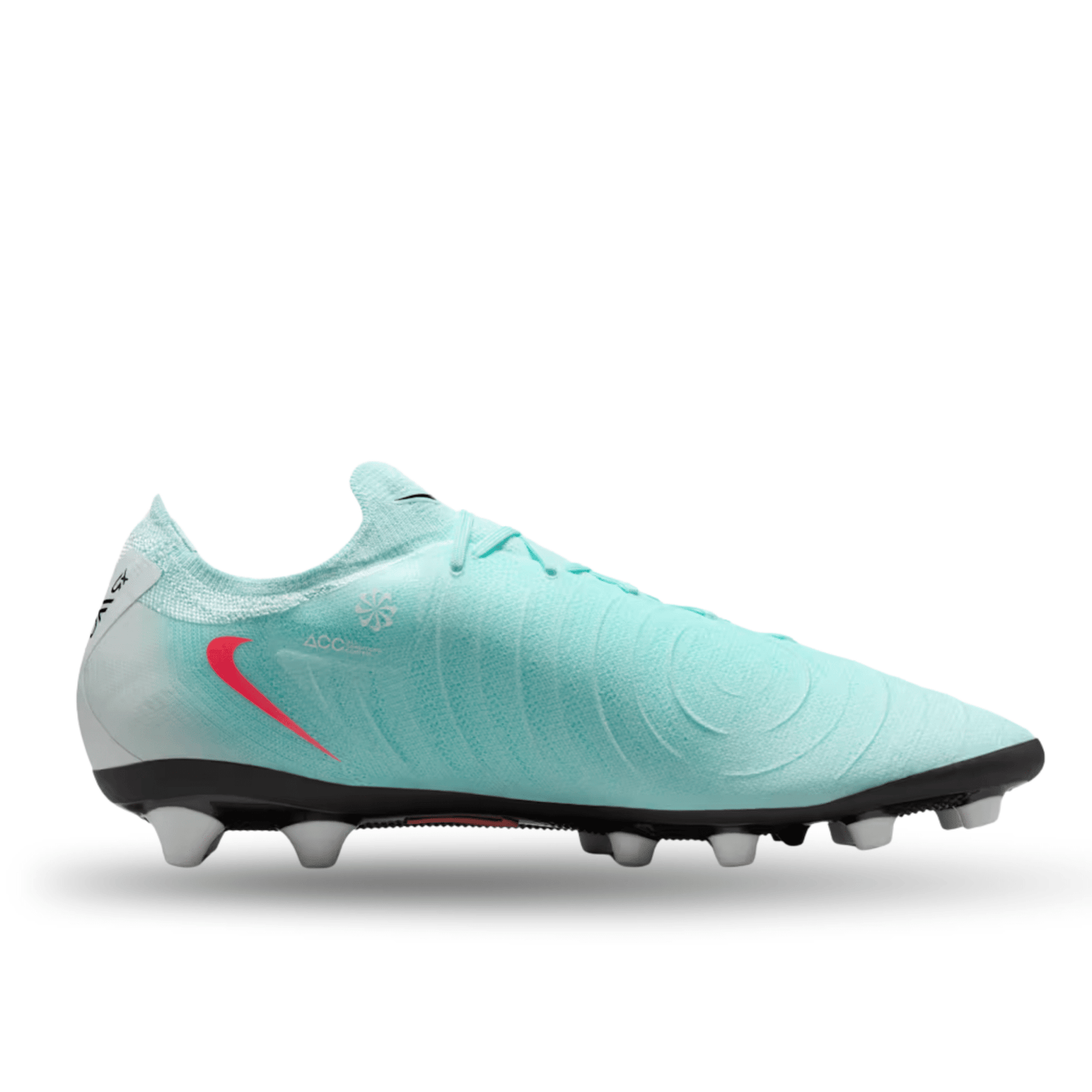 Nike Phantom GX II Pro AG - Pro Soccer Cleats (Mint/Atomic Red) | SoccerWearhouse