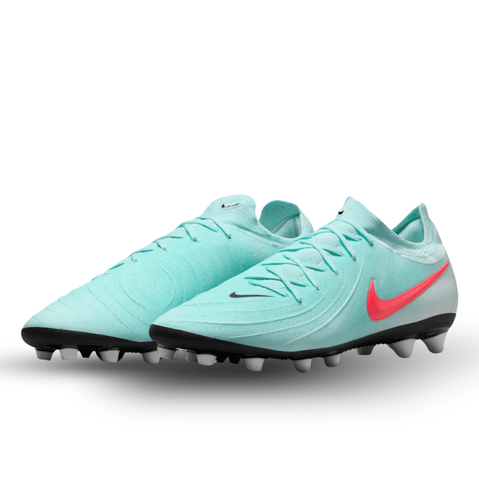 Nike Phantom GX II Pro AG - Pro Soccer Cleats (Mint/Atomic Red) | SoccerWearhouse
