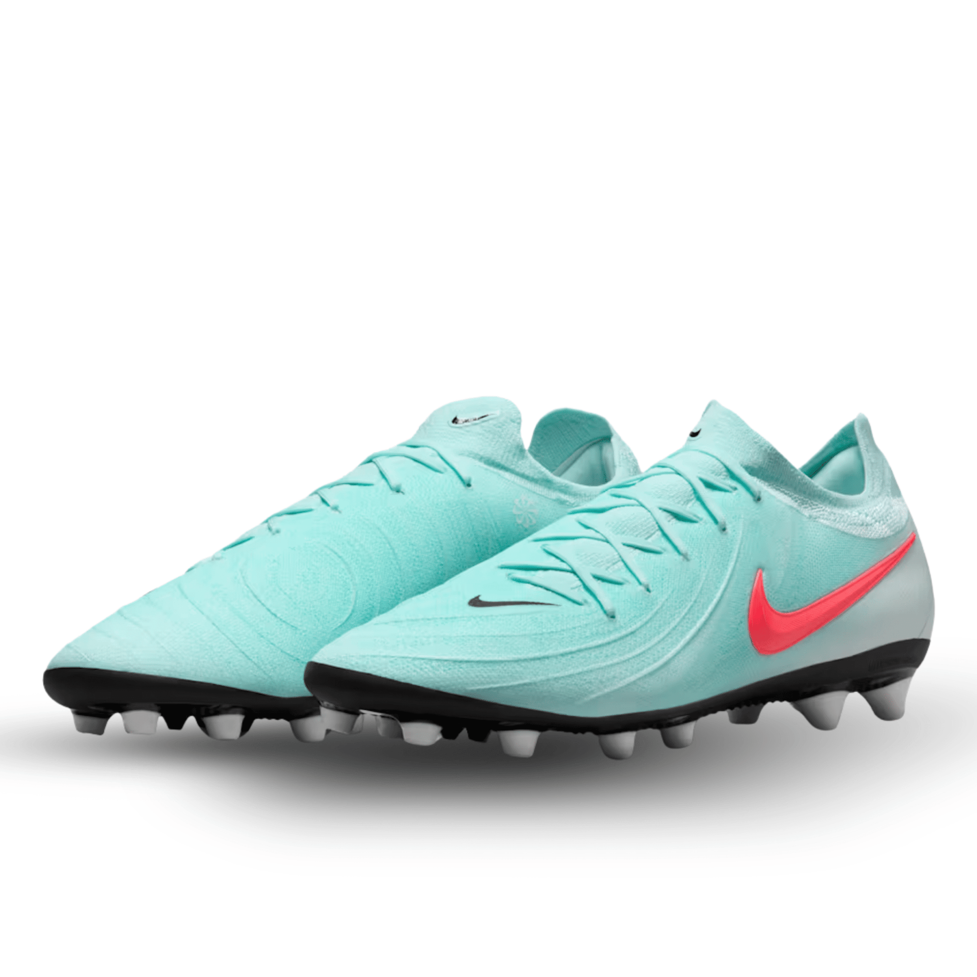 NIKE PhantomGX Ⅱ Pro AG-PRO Nike Phantom GX II Pro AG-Pro Soccer Cleats (Mint/Atomic Red)