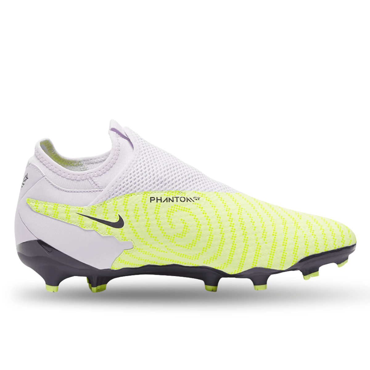Nike Phantom GX Pro DF Firm Ground Soccer Cleats (Barely Volt/Gridiron) | SoccerWearhouse