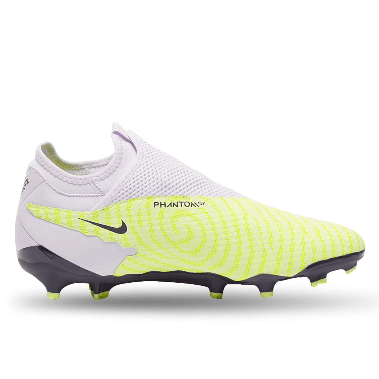 Nike Phantom GX Pro DF Firm Ground Soccer Cleats (Barely Volt/Gridiron) | SoccerWearhouse