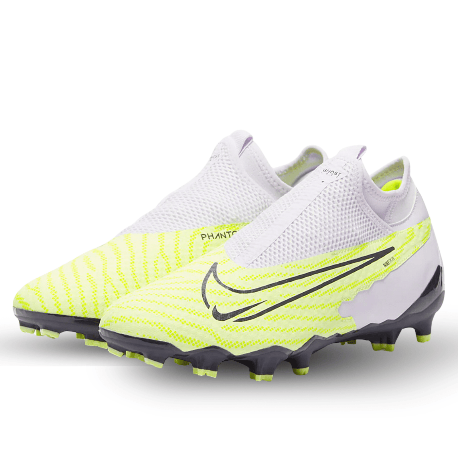 Nike Phantom GX Pro DF Firm Ground Soccer Cleats (Barely Volt/Gridiron) | SoccerWearhouse