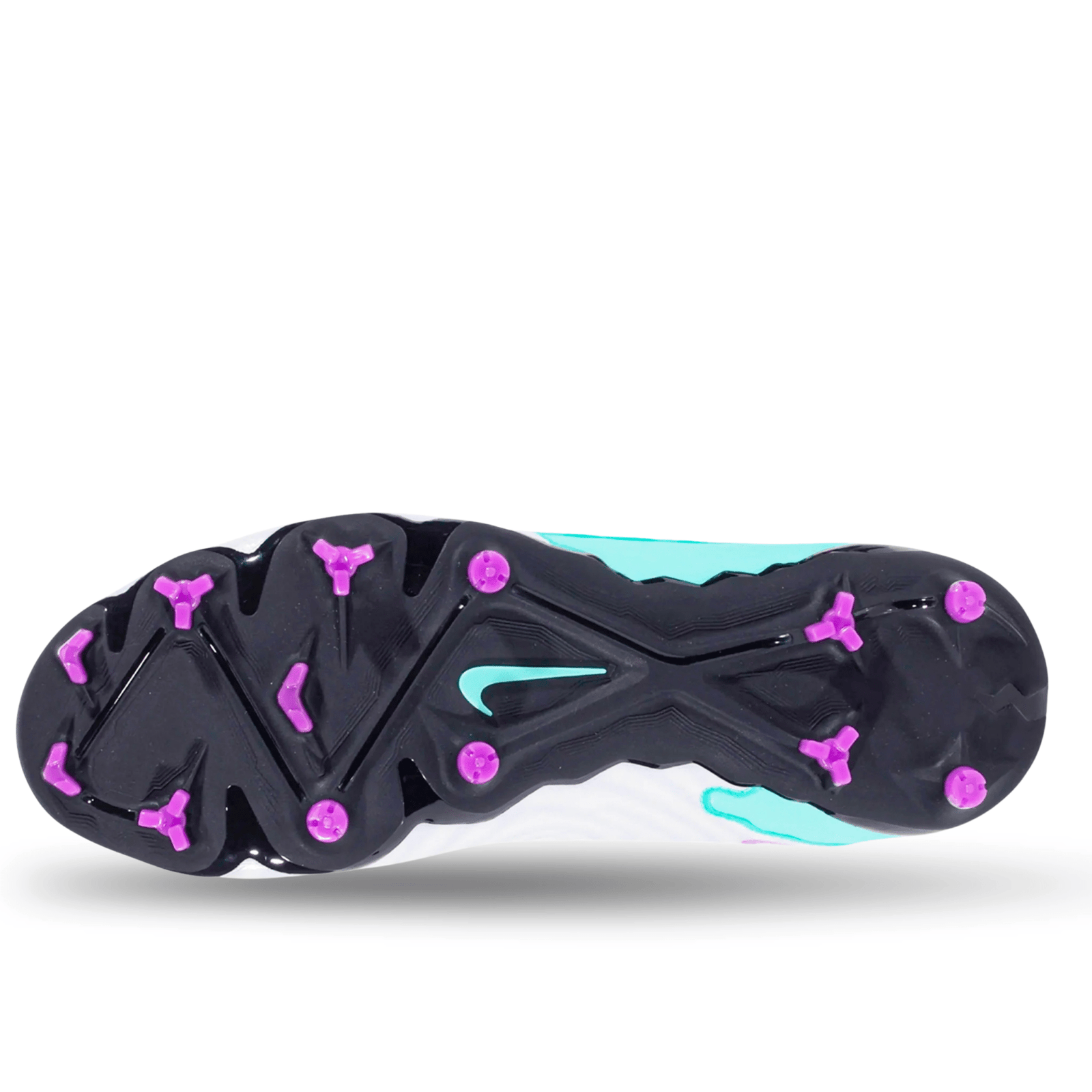 Nike Phantom GX Pro DF Firm Ground Soccer Cleats (Hyer Turquoise/Fuchsia Dream) | SoccerWearhouse