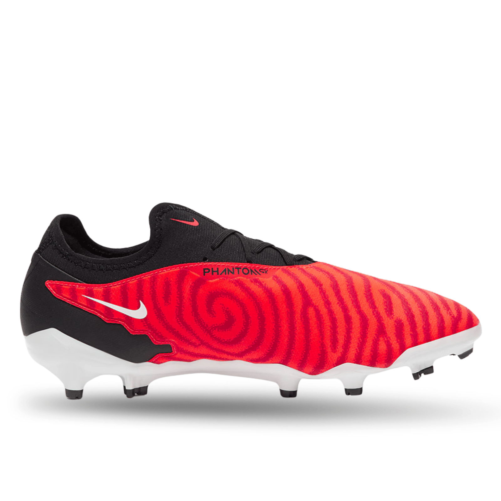 Nike Phantom GX Pro Firm Ground Soccer Cleats (Bright Crimson/Black) | SoccerWearhouse