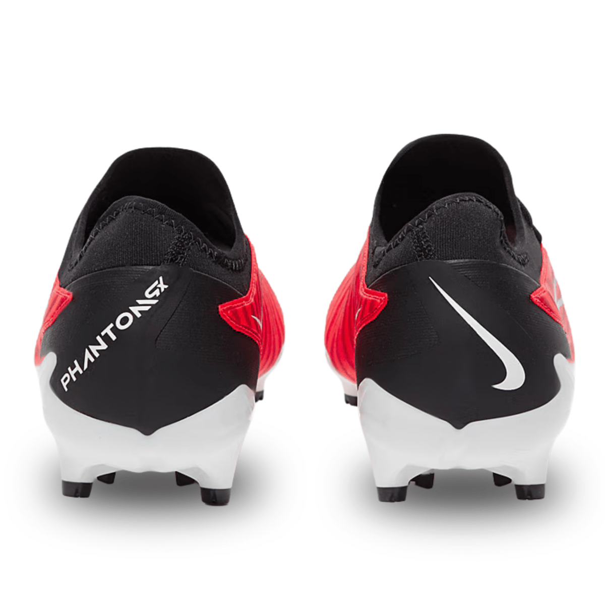 Nike Phantom GX Pro Firm Ground Soccer Cleats (Bright Crimson/Black) | SoccerWearhouse