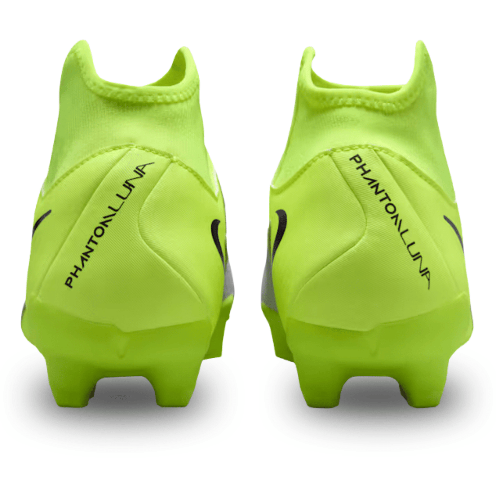 Nike Phantom Luna II Academy FG/MG Soccer Cleats (Metallic Silver/Black - Volt) | SoccerWearhouse