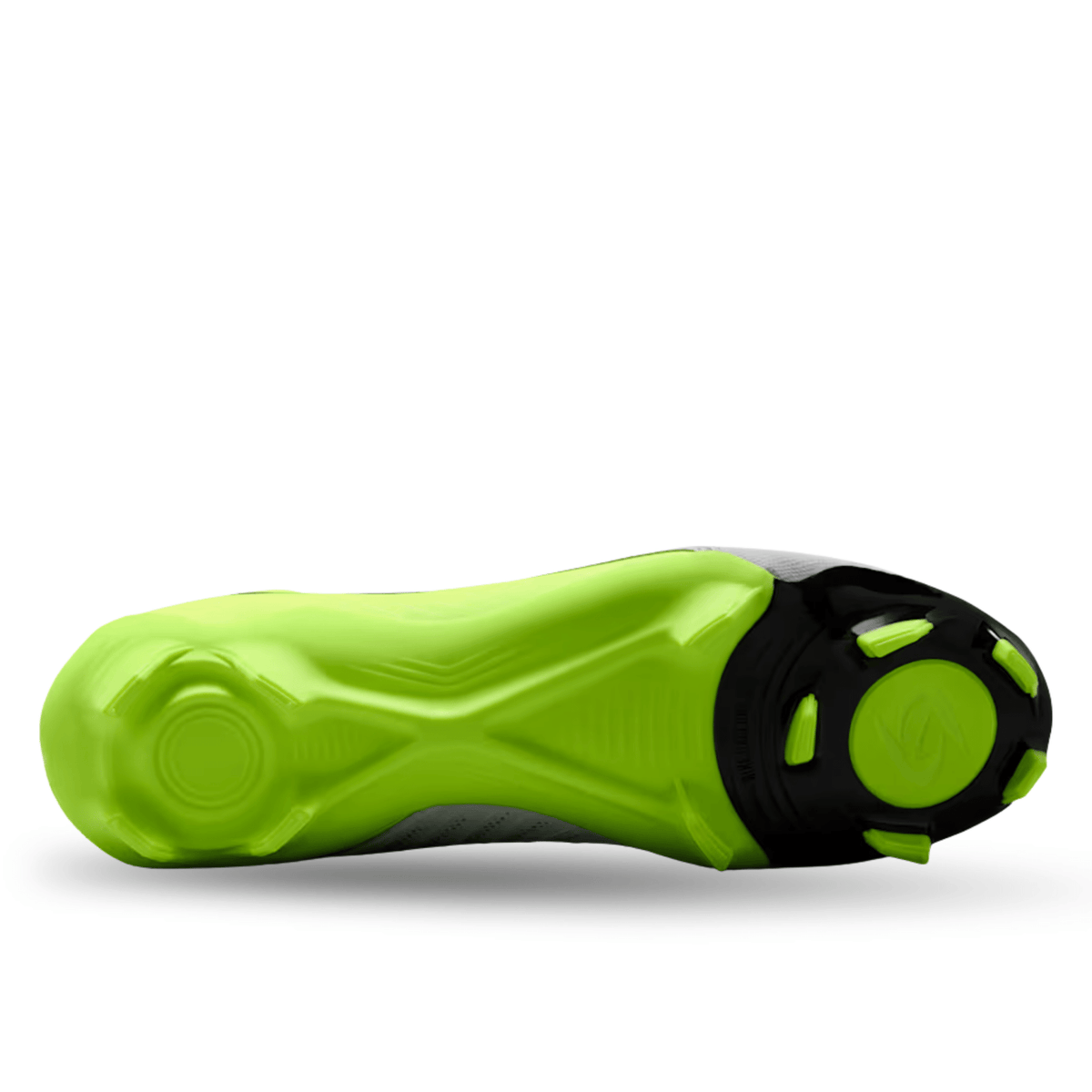 Nike Phantom Luna II Academy FG/MG Soccer Cleats (Metallic Silver/Black - Volt) | SoccerWearhouse