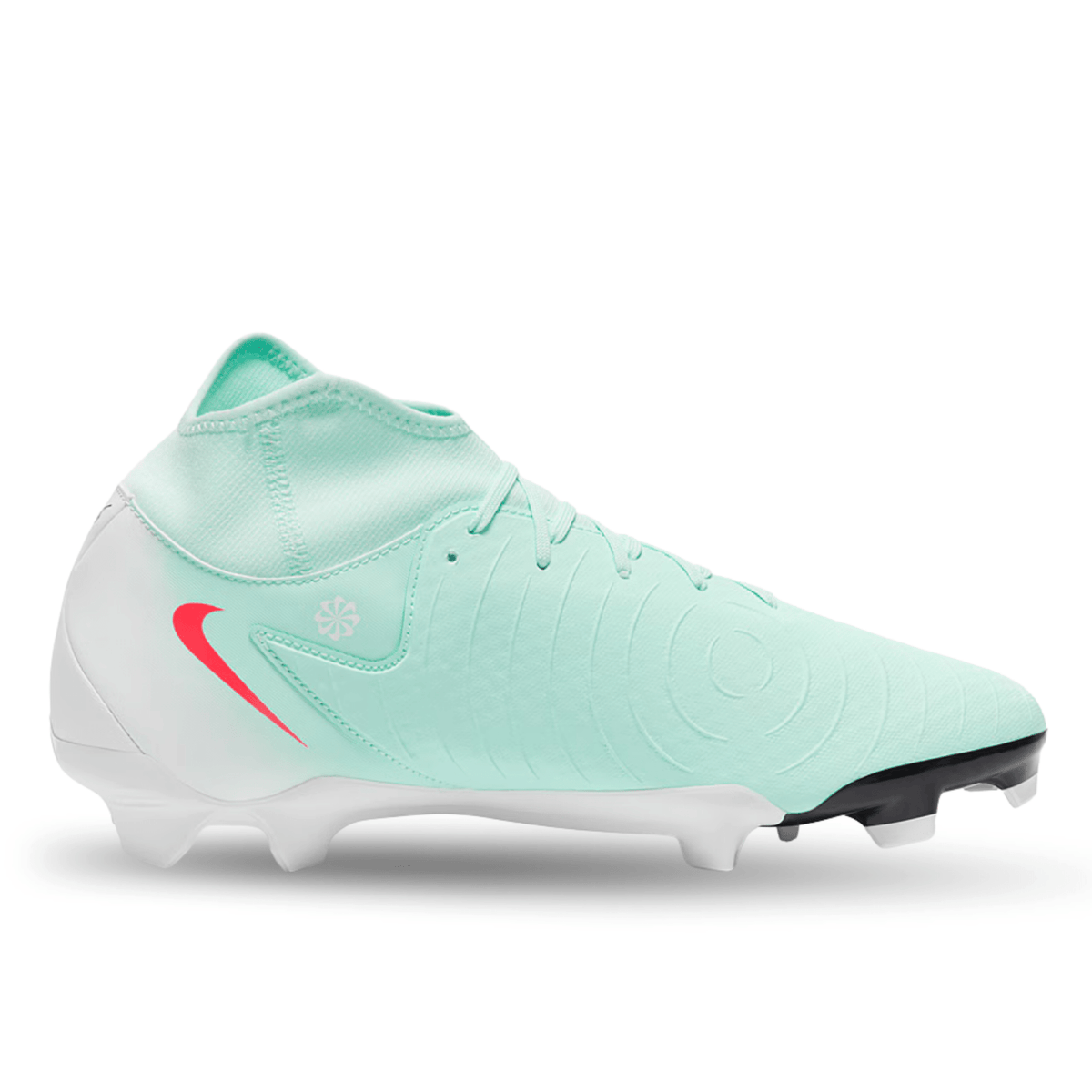 Nike Phantom Luna II Academy FG/MG Soccer Cleats (Mint/Atomic Red) | SoccerWearhouse