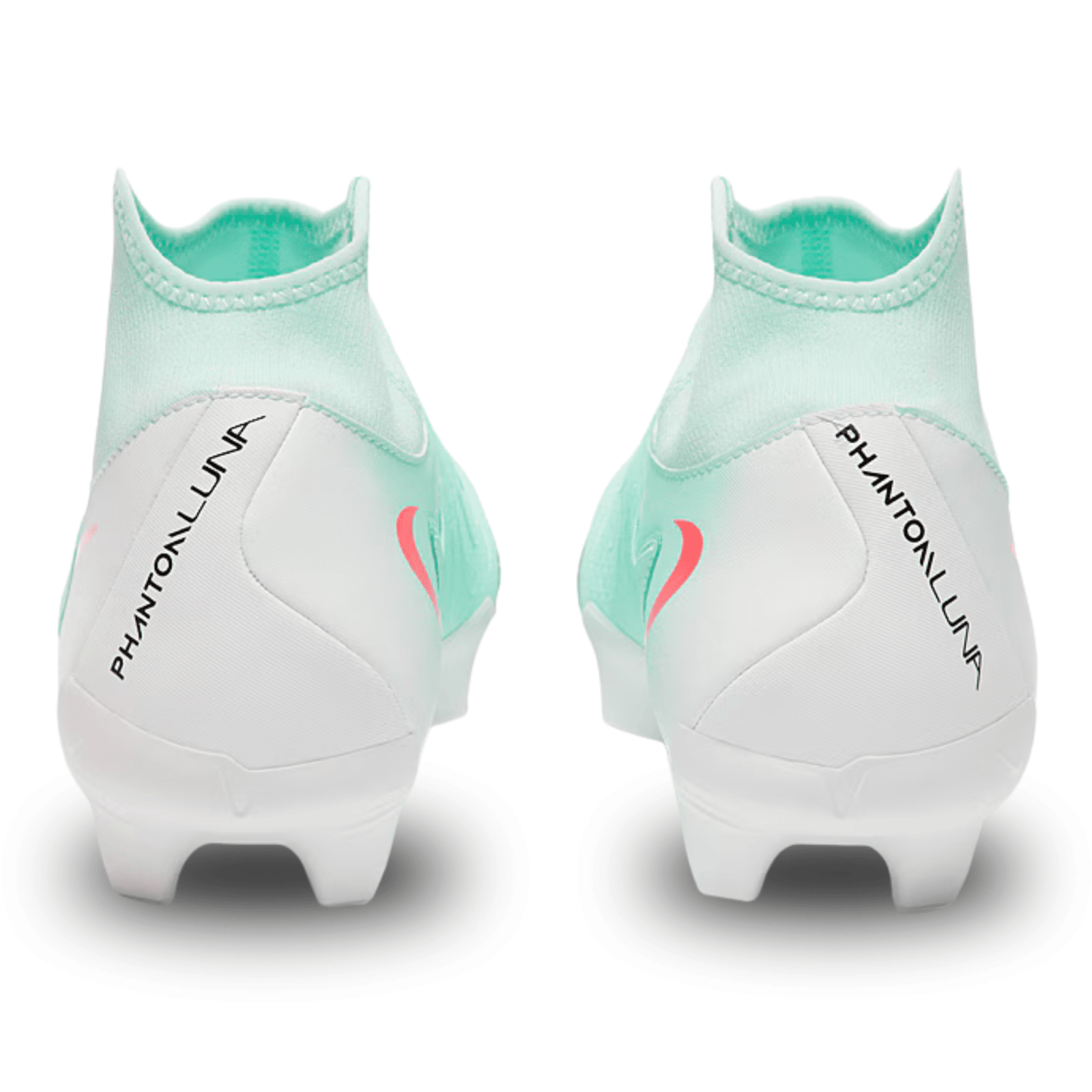 Nike Phantom Luna II Academy FG/MG Soccer Cleats (Mint/Atomic Red) | SoccerWearhouse