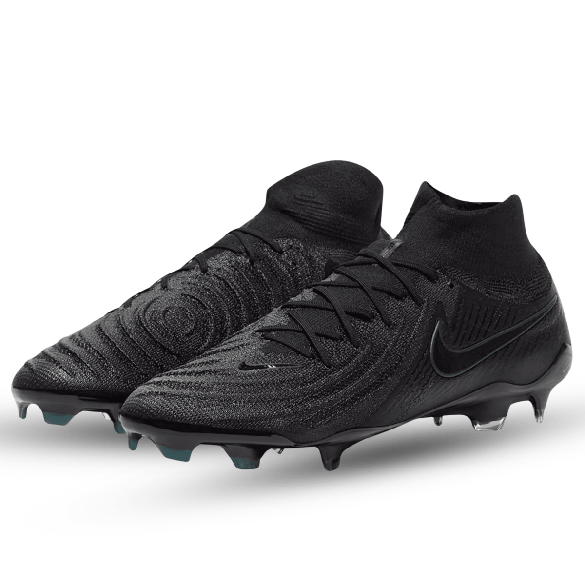 Nike Phantom Luna II Elite FG Soccer Cleats (Black/Deep Jungle) | SoccerWearhouse