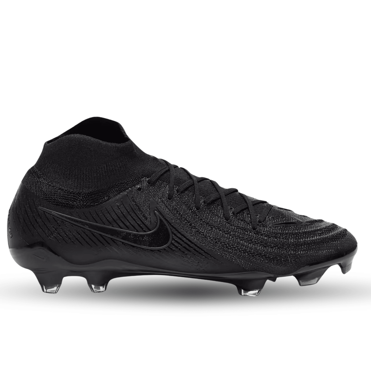 Nike Phantom Luna II Elite FG Soccer Cleats (Black/Deep Jungle) | SoccerWearhouse