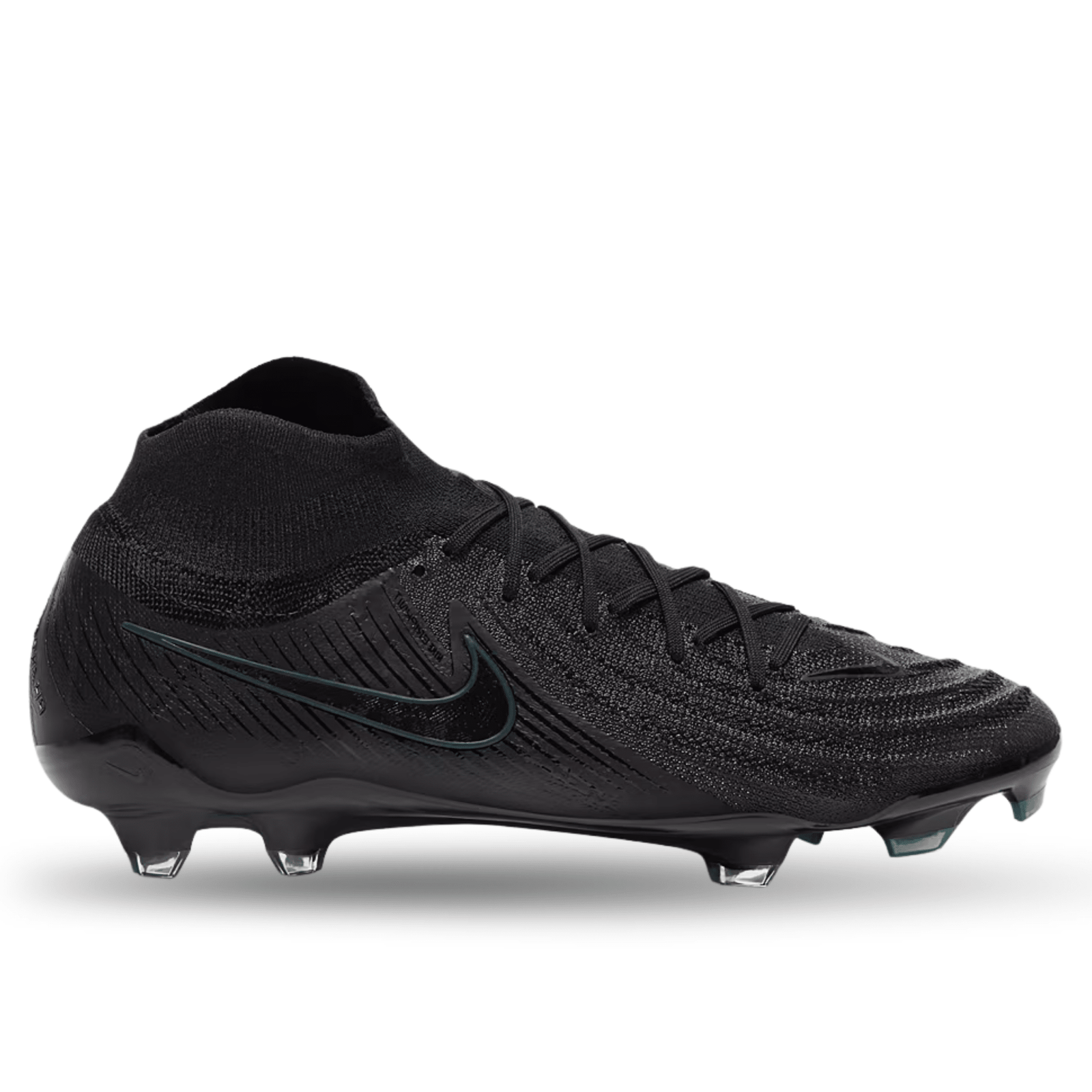 Nike Phantom Luna II Elite FG Soccer Cleats (Black/Deep Jungle) | SoccerWearhouse