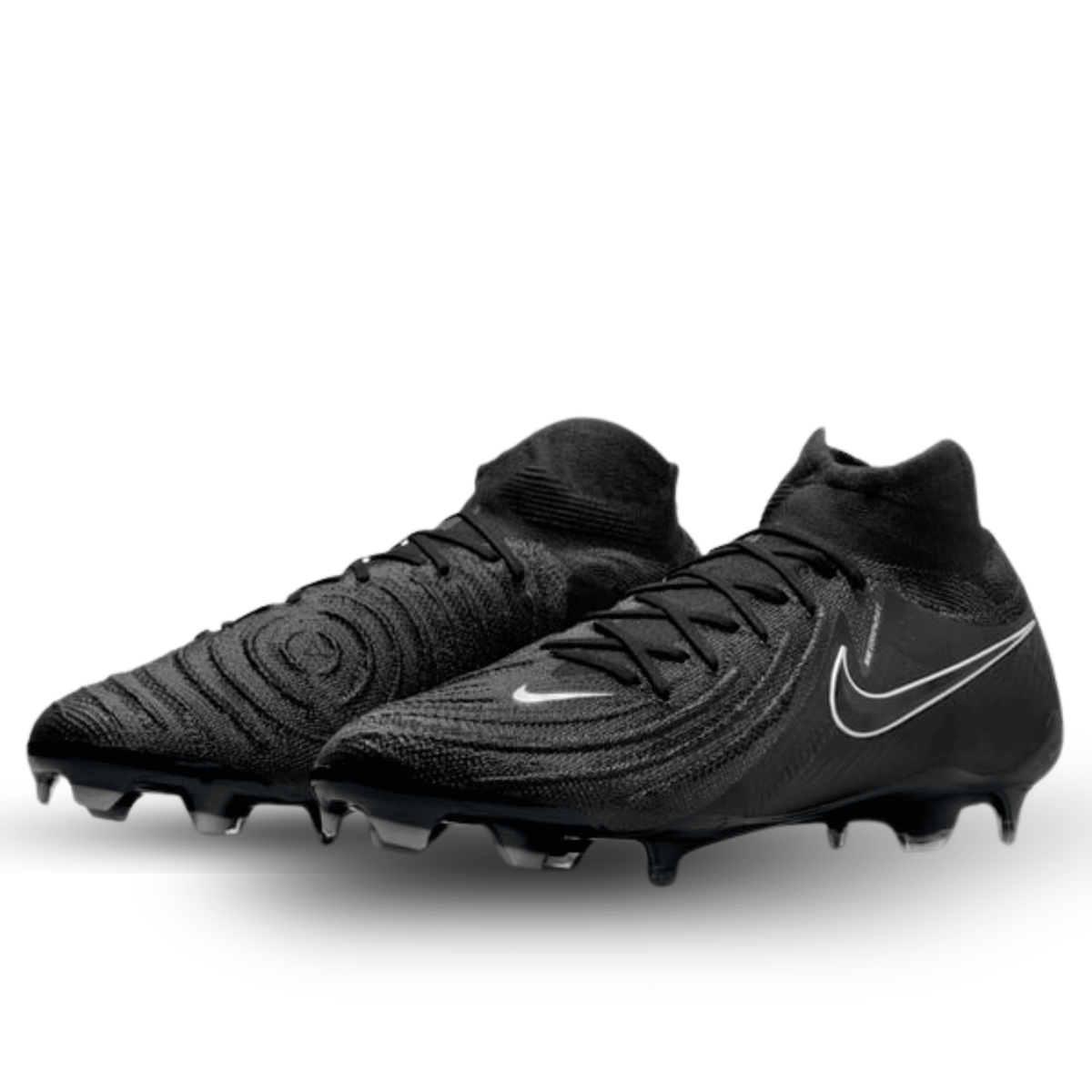 Nike Phantom Luna II Elite Firm Ground Soccer Cleats (Black/Black) | SoccerWearhouse
