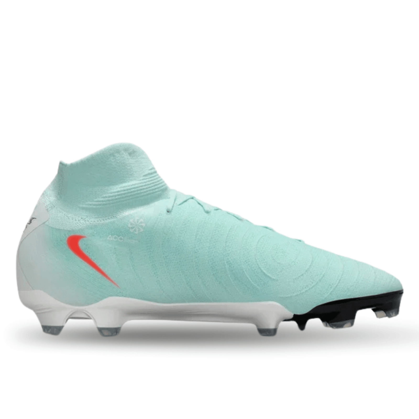 Nike Phantom Luna II Pro FG Soccer Cleats (Mint/Atomic Red) | SoccerWearhouse