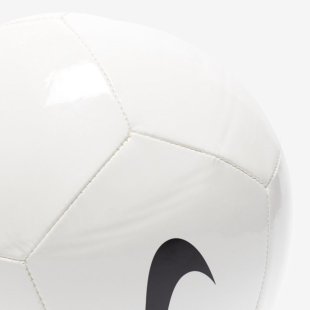 Nike Pitch Team Soccer Ball (White/Black) | SoccerWearhouse