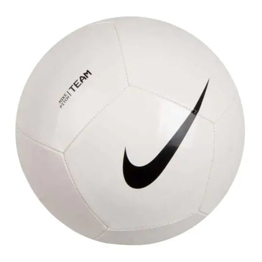 Nike Pitch Team Soccer Ball (White/Black) | SoccerWearhouse