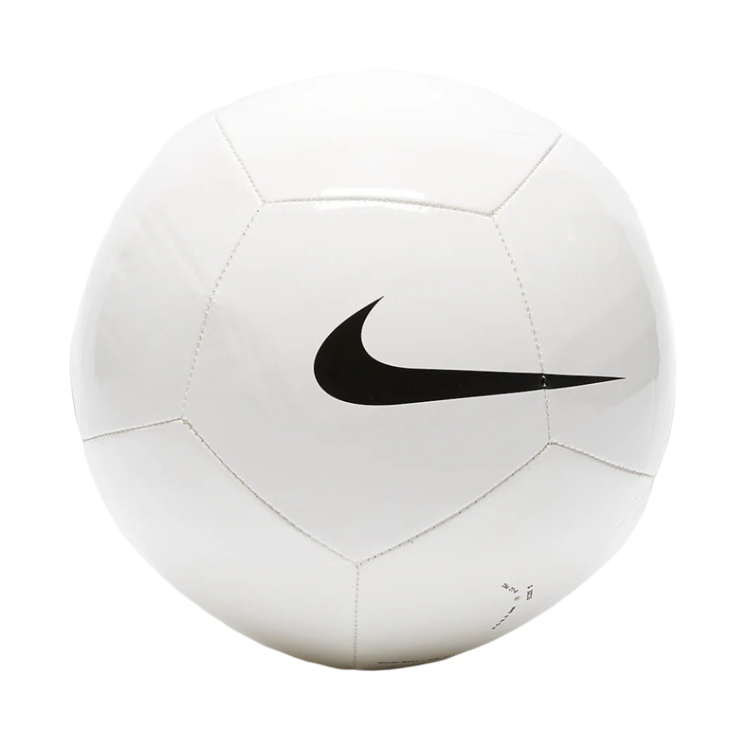 Nike Pitch Team Soccer Ball (White/Black) | SoccerWearhouse