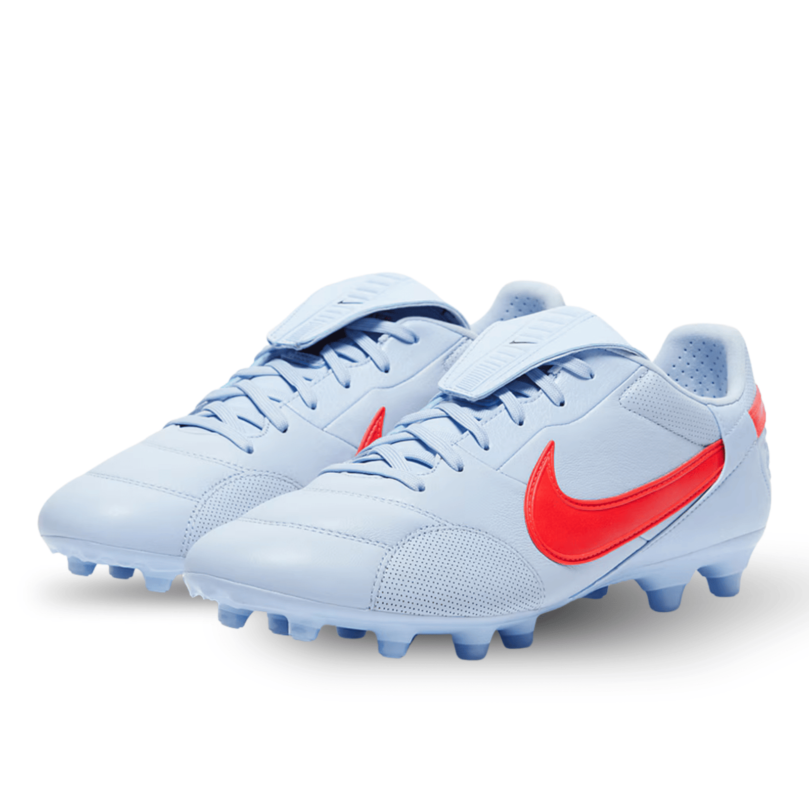Nike Premier III Firm Ground Low - Top Soccer Cleats (Royal Tint/Bright Crimson) | SoccerWearhouse