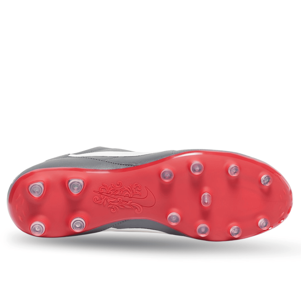 Nike Premier III Firm Ground Soccer Cleats (Light Graphite/White/Red) | SoccerWearhouse