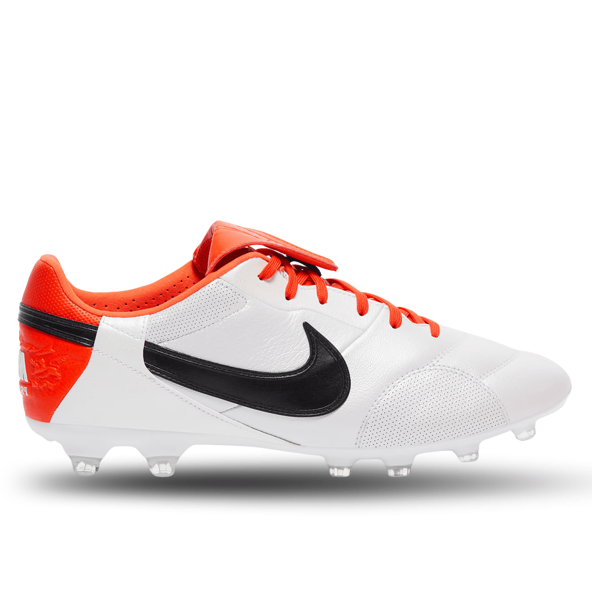 Nike Premier III Firm Ground Soccer Cleats (Team Orange/Black - White) | SoccerWearhouse