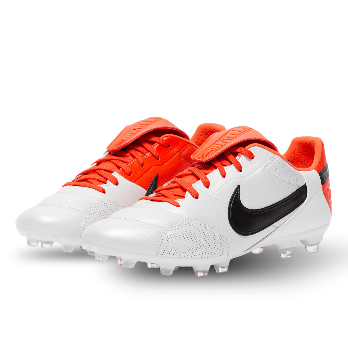 Nike Premier III Firm Ground Soccer Cleats (Team Orange/Black - White) | SoccerWearhouse