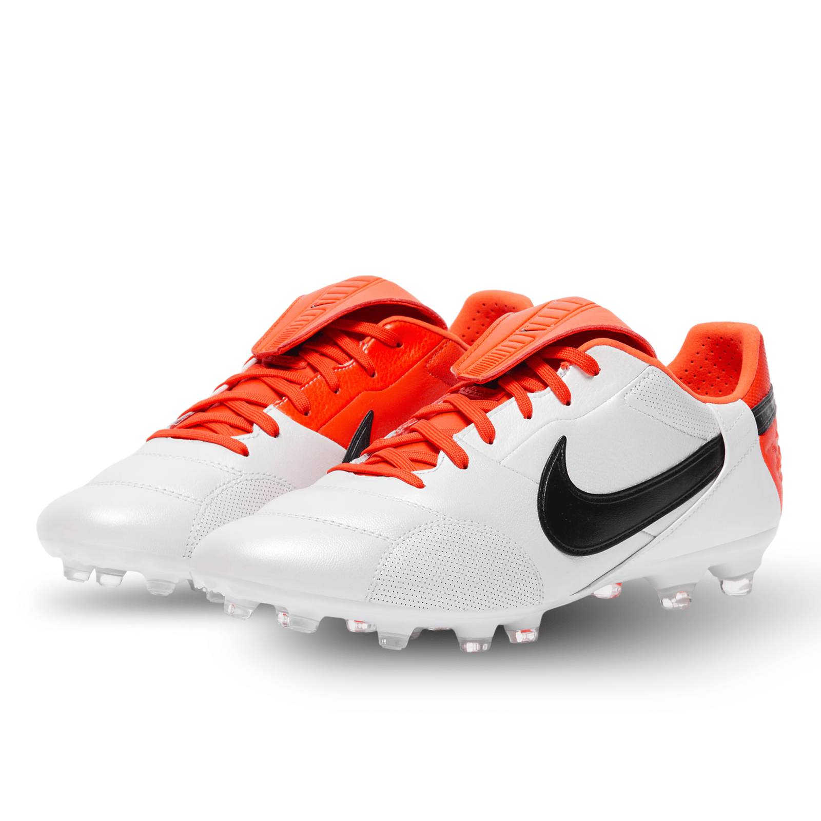 Nike Premier III Firm Ground Soccer Cleats (Team Orange/Black - White) | SoccerWearhouse