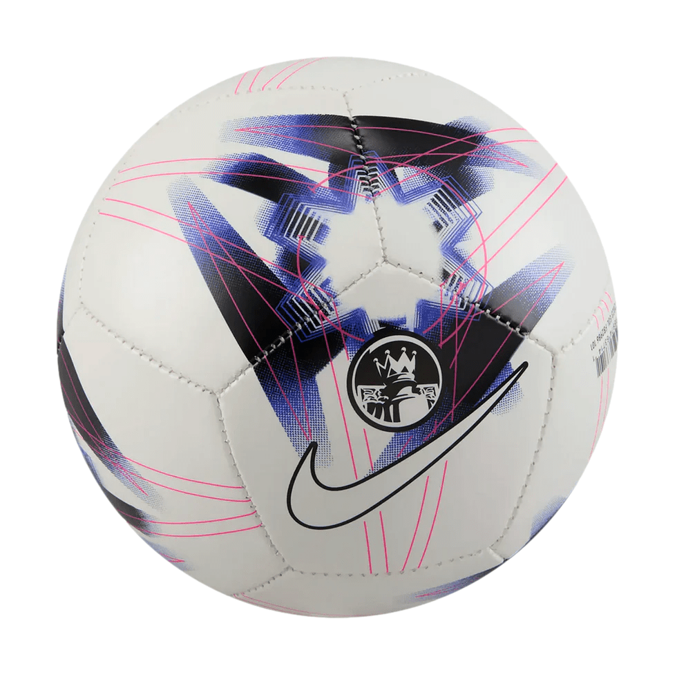 Nike Premier League Skills Mini Ball 23/24 (White/Fierce Purple) | SoccerWearhouse