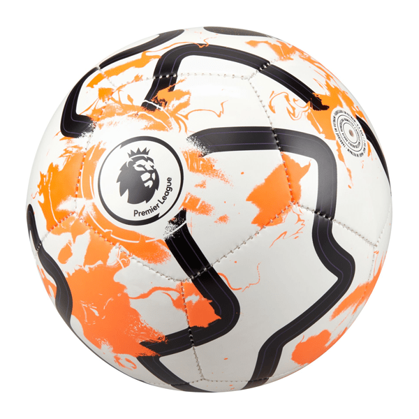 Nike Premier League Skills Mini Ball 23/24 (White/Total Orange) | SoccerWearhouse