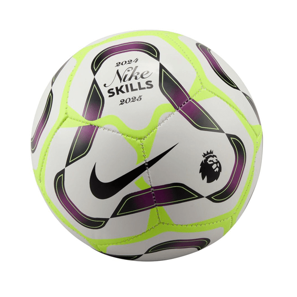 Nike Premier League Skills Mini Ball 24/25 (White/Bold Berry/Black) | SoccerWearhouse