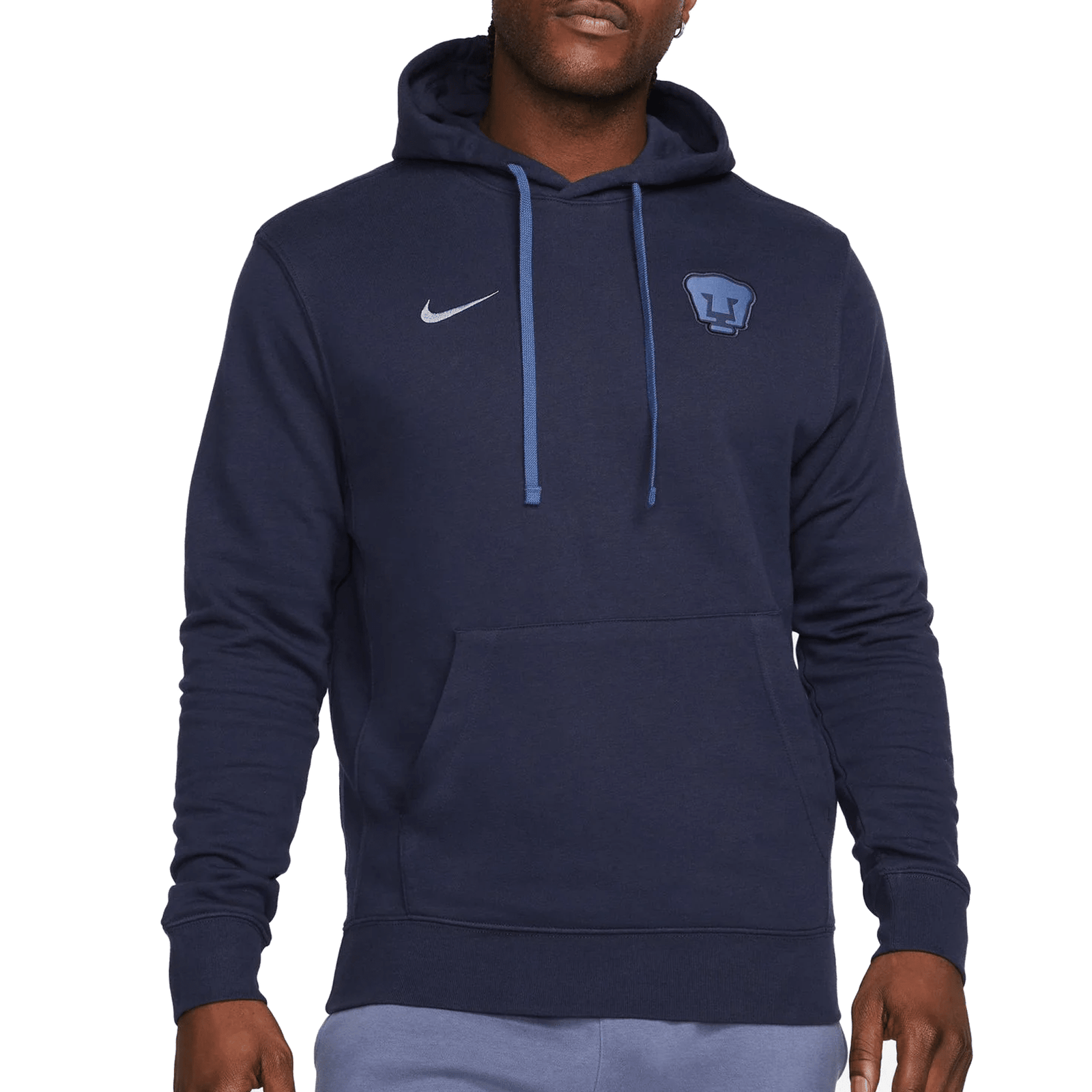 Nike Pumas Club Fleece Hoodie 23/24 Obsidian/Mystic Navy) | SoccerWearhouse
