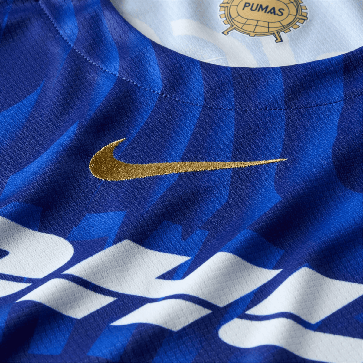 Nike Pumas UNAM 25/26 Away Jersey (Deep Royal Blue/Club Gold) | SoccerWearhouse