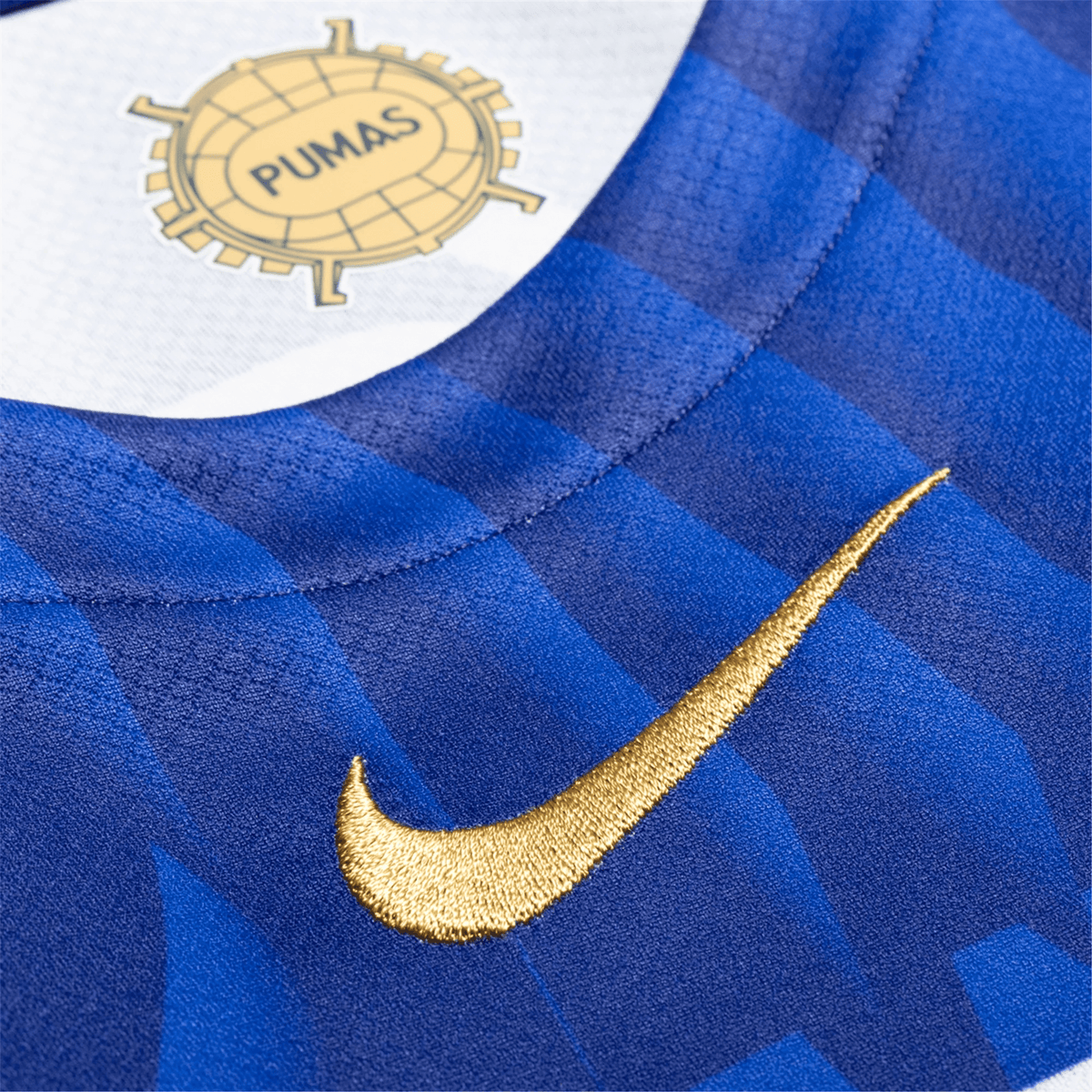Nike Pumas UNAM 25/26 Away Jersey (Deep Royal Blue/Club Gold) | SoccerWearhouse