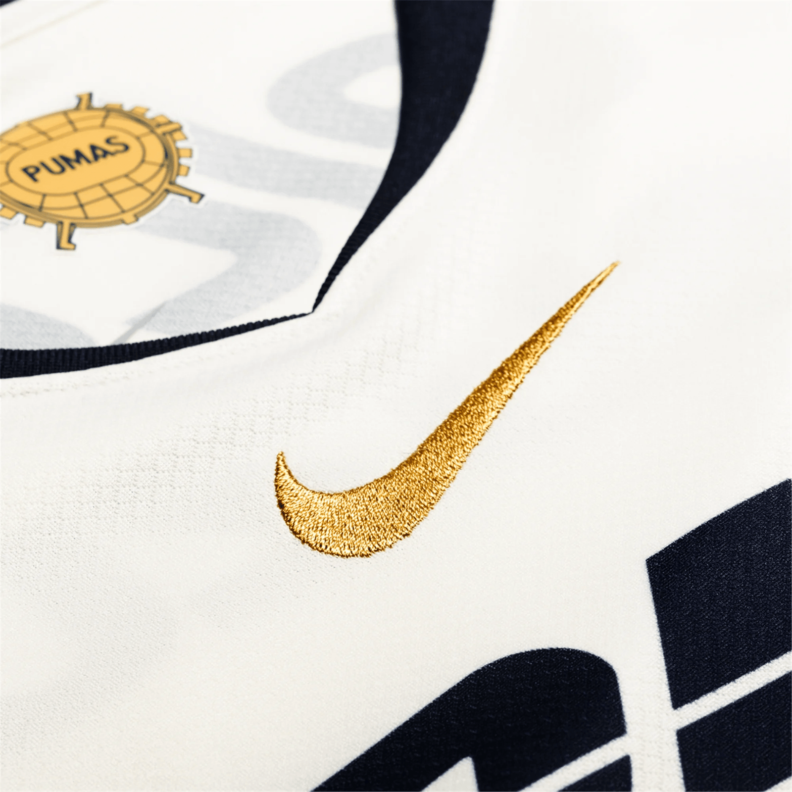 Nike Pumas UNAM Home Jersey 25/26 (Sail/Club Gold) | SoccerWearhouse