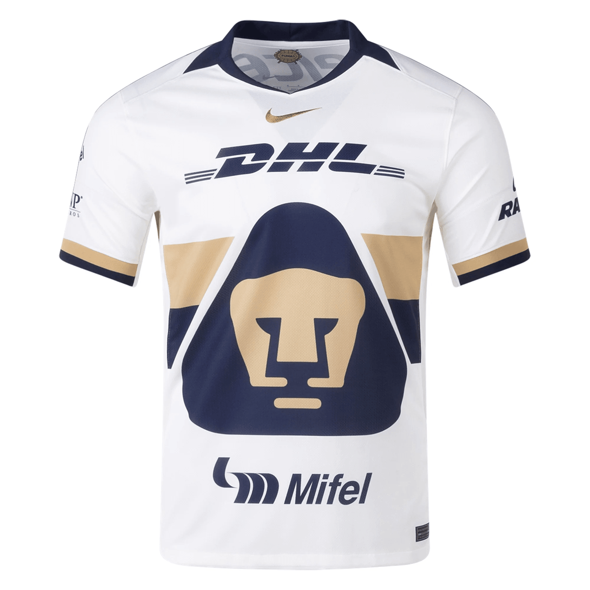 Nike Pumas UNAM Home Jersey 25/26 (Sail/Club Gold) | SoccerWearhouse