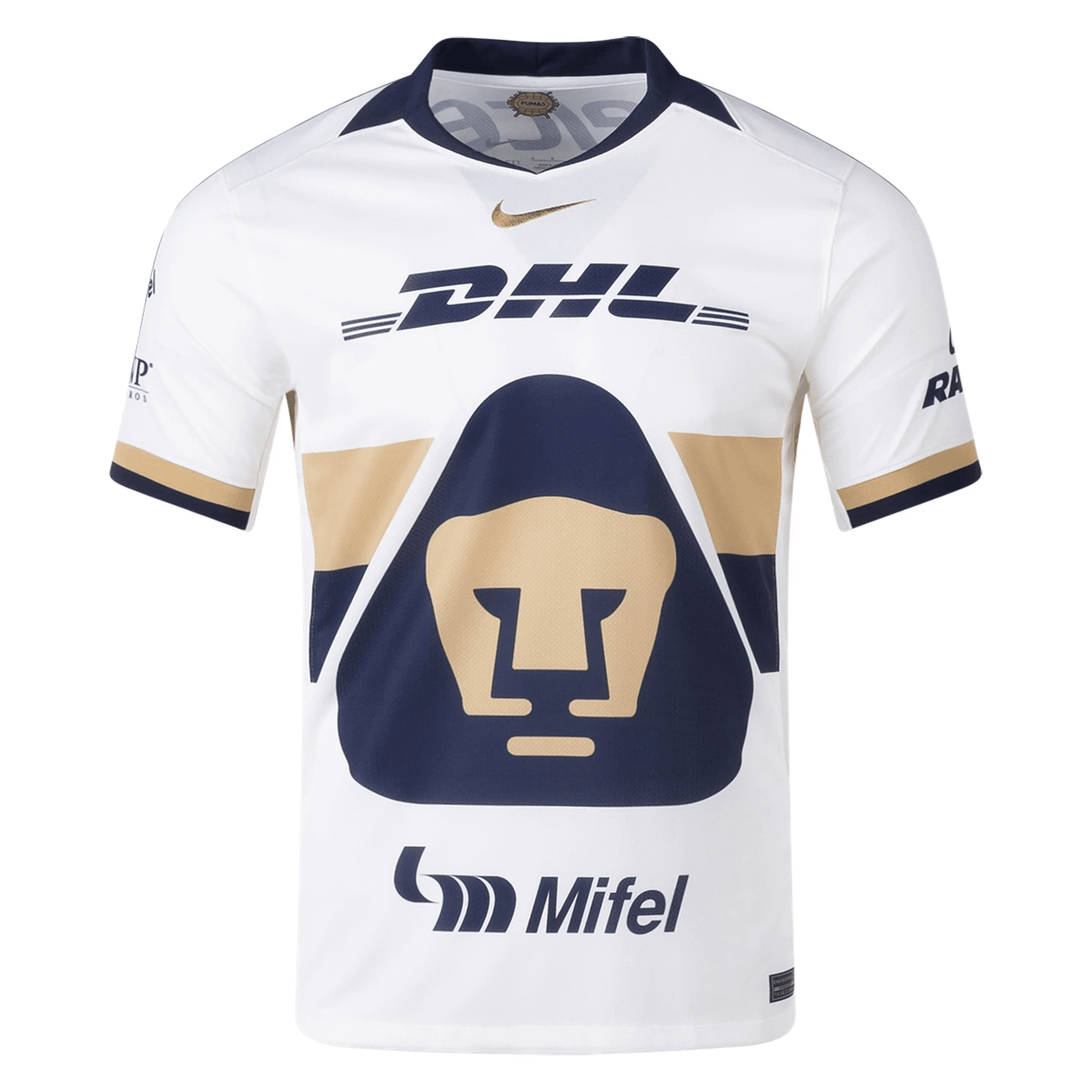 Nike Pumas UNAM Home Jersey 25/26 (Sail/Club Gold) | SoccerWearhouse