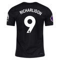 Nike Richarlison Tottenham Hotspur Authentic Away Jersey 25/26 w/ EPL Patch (Black/Iron)