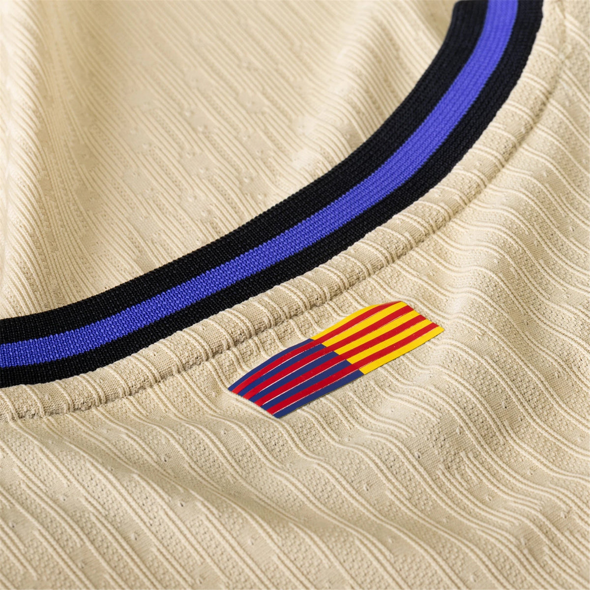 Nike Ronaldinho Men's FC Barcelona Authentic Away Jersey w/ Champions League Patches (Team Gold/Persian Violet/Black) | SoccerWearhouse