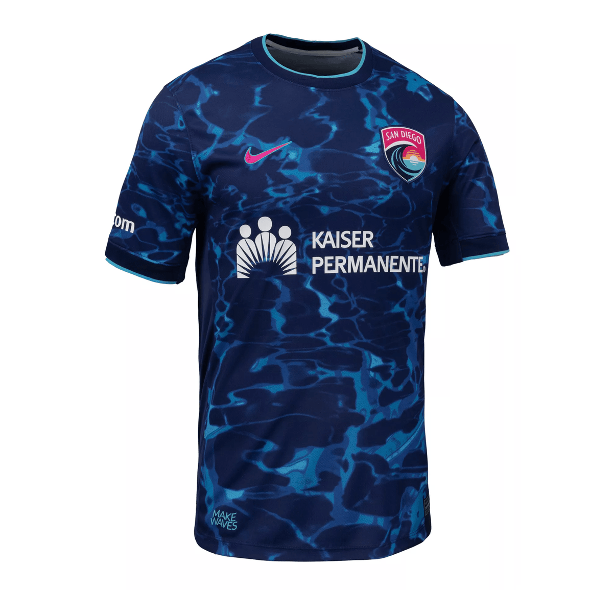 Nike San Diego Wave Away Jersey 2025 (Blue) | SoccerWearhouse