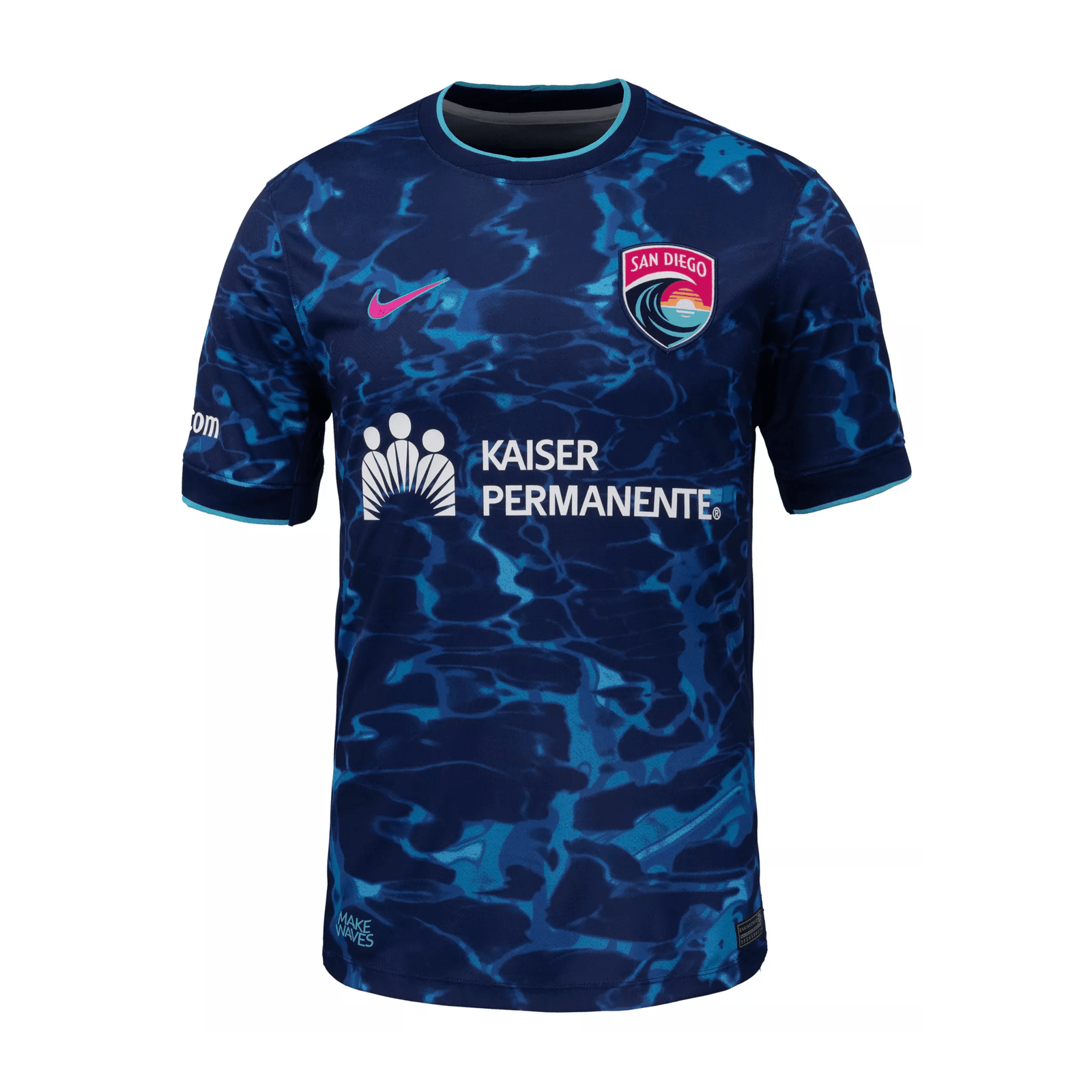 Nike San Diego Wave Away Jersey 2025 (Blue) | SoccerWearhouse