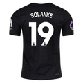 Nike Solanke Tottenham Hotspur Authentic Away Jersey 25/26 w/ EPL Patch (Black/Iron)