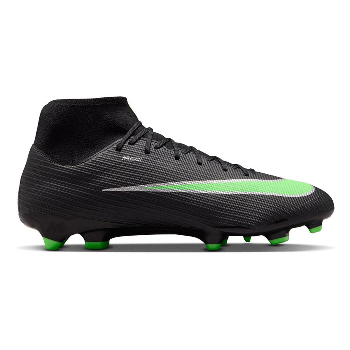 Nike Superfly 11 Academy FG/MG Soccer Cleats (Black/Illusion Green) | SoccerWearhouse