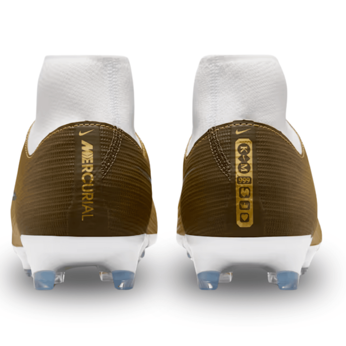 Nike Superfly 11 Academy KM FG/MG Soccer Cleats (Metallic Gold/Green) | SoccerWearhouse