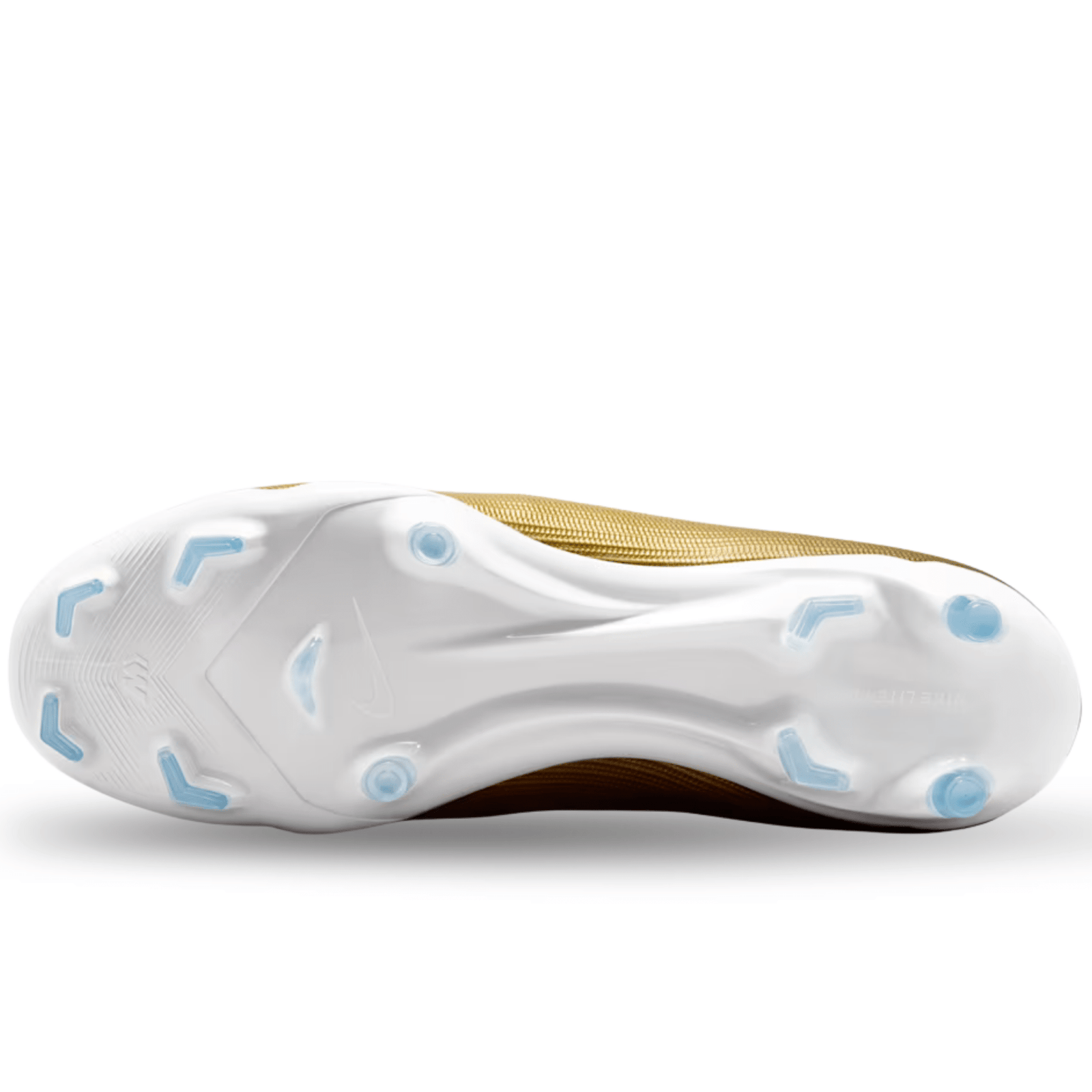 Nike Superfly 11 Academy KM FG/MG Soccer Cleats (Metallic Gold/Green) | SoccerWearhouse