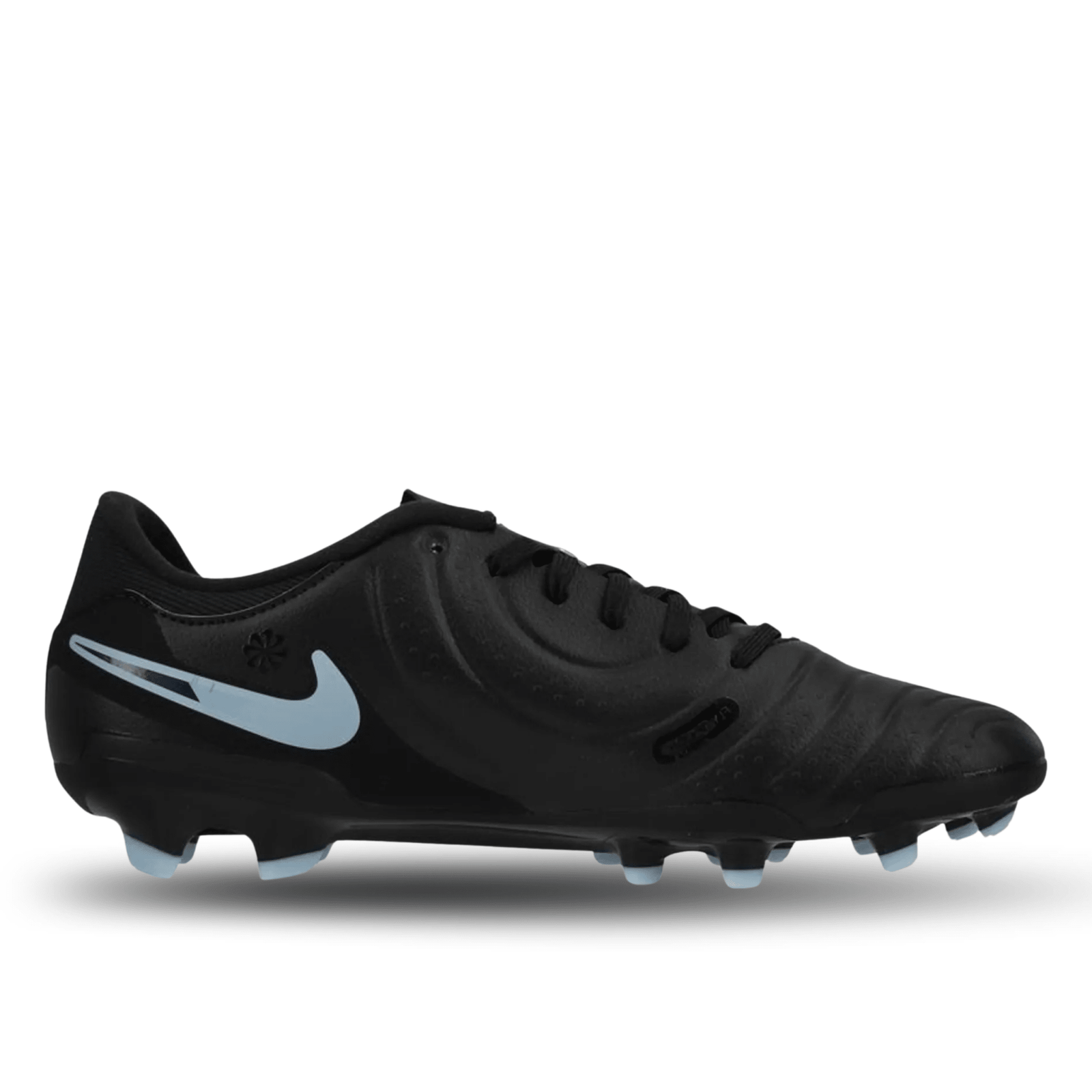 Nike Tiempo Legend 10 Academy Firm Ground/Multiground Soccer Cleats (Black/Black) | SoccerWearhouse