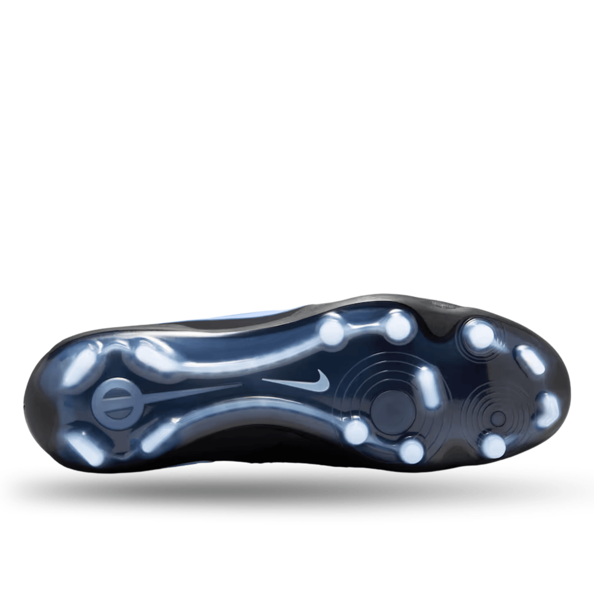 Nike Tiempo Legend 10 Elite Firm Ground Soccer Cleats (Ice Blue/Black) | SoccerWearhouse